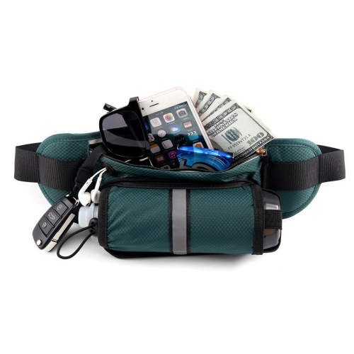 

YIPINU YS17 Outdoor Mountaineering Sport Waterproof Mobile Phone Waist Bag Kettle Bag(Green)