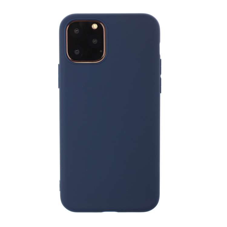 

Shockproof Frosted TPU Protective Case For iPhone 12 mini(Blue)