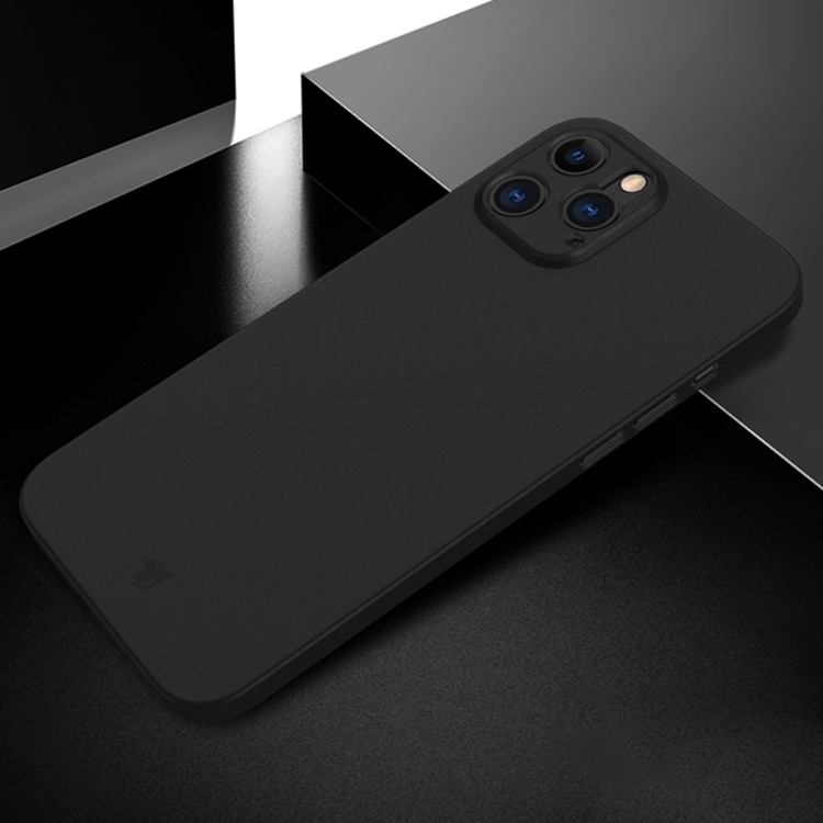 

For iPhone 12 / 12 Pro X-level Wing Series Shockproof Ultra Thin Matte Protective Case(Solid Black)