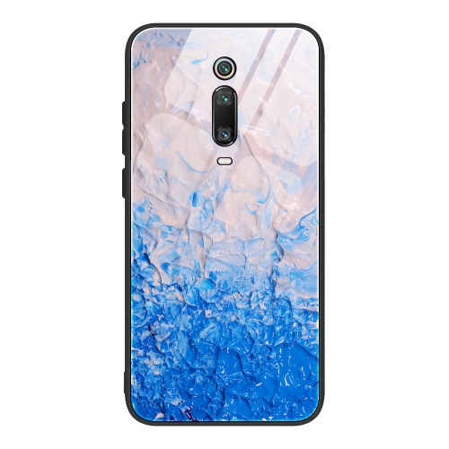 

For Xiaomi Redmi K20 / K20 Pro / Mi 9T Marble Pattern Glass Protective Case(DL07)