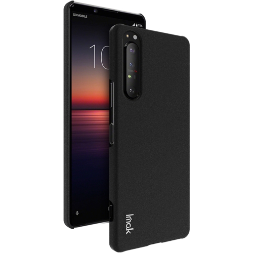 

For Sony Xperia 1 II IMAK Full Coverage Cowboy Hard Case(Matte Black)