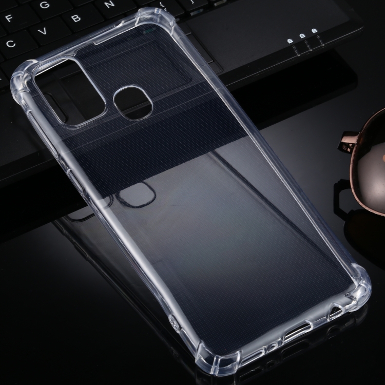 

For Samsung Galaxy M31 Four-Corner Anti-Drop Ultra-Thin TPU Case