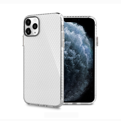 

For iPhone 12 mini Honeycomb Shockproof TPU Case(Transparent)