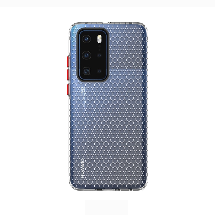 

For Huawei P40 Honeycomb Shockproof TPU Case(Transparent)