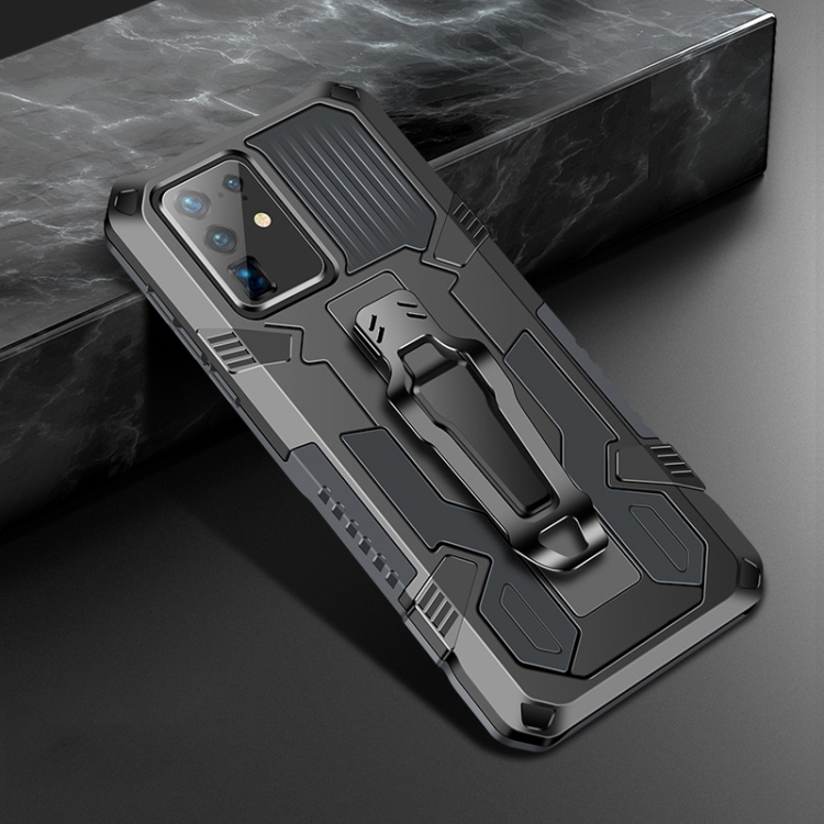 

For Samsung Galaxy S20+ Machine Armor Warrior Shockproof PC + TPU Protective Case(Space Gray)