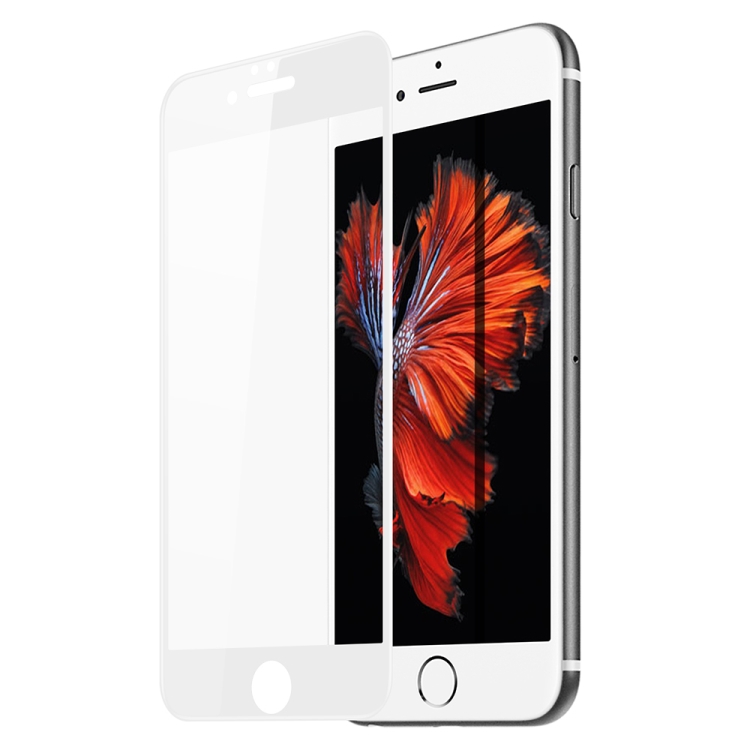 

For iPhone 6 Plus & 6s Plus DUX DUCIS 0.33mm 9H Medium Alumina HD Full Screen Tempered Glass Film(White)