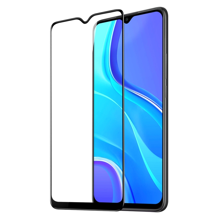 

For Xiaomi Redmi 9 DUX DUCIS 0.33mm 9H Medium Alumina HD Full Screen Tempered Glass Film(Black)