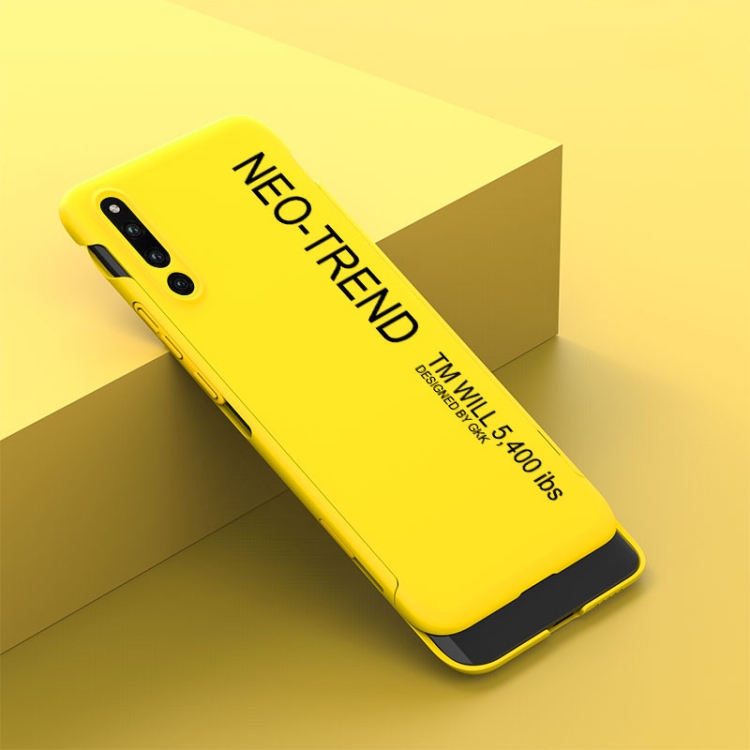 

For Huawei Honor Magic 2 GKK Spray Paint PC Case(Yellow)