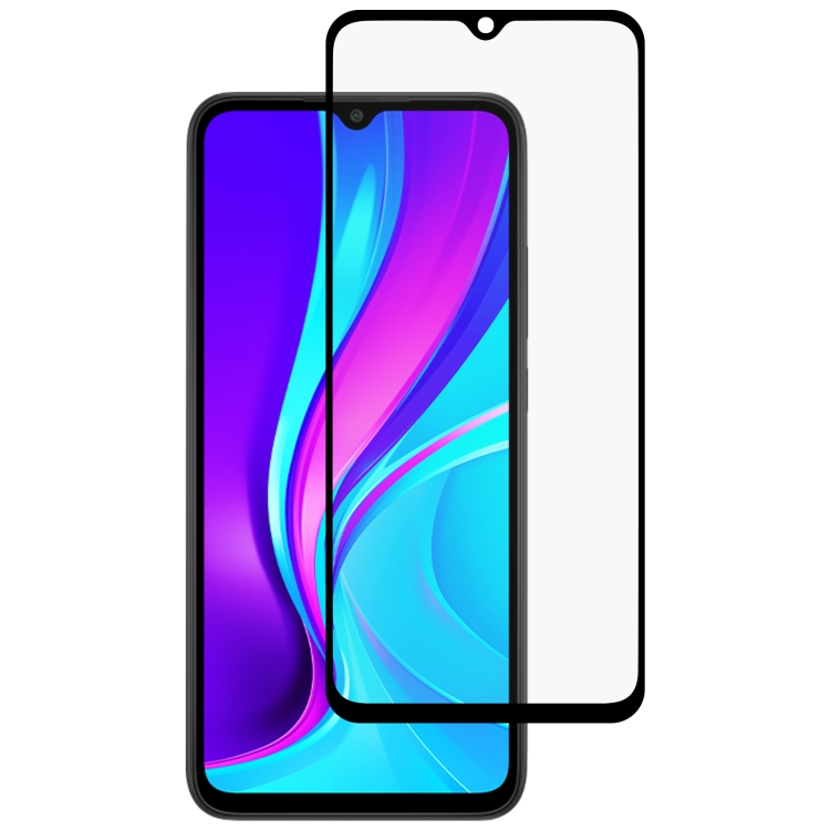 

For Xiaomi Redmi 9 (India) Full Glue Full Screen Tempered Glass Film