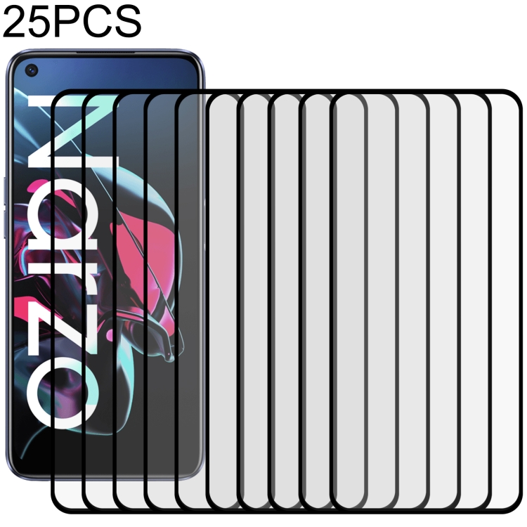 

For OPPO Realme Narzo 25 PCS Full Glue Full Screen Tempered Glass Film