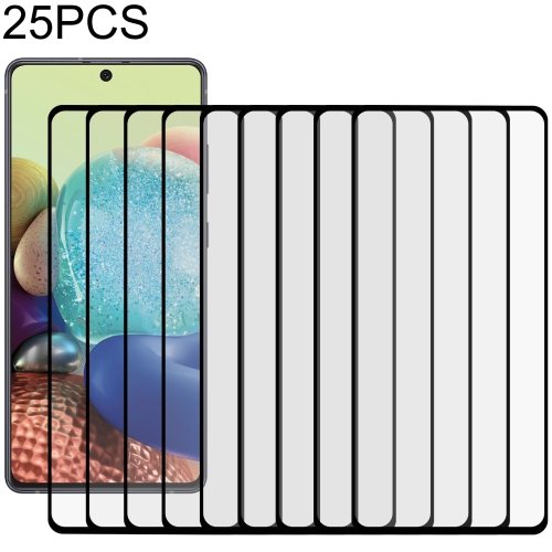 

For Samsung Galaxy A71 5G UW 25 PCS Full Glue Full Screen Tempered Glass Film