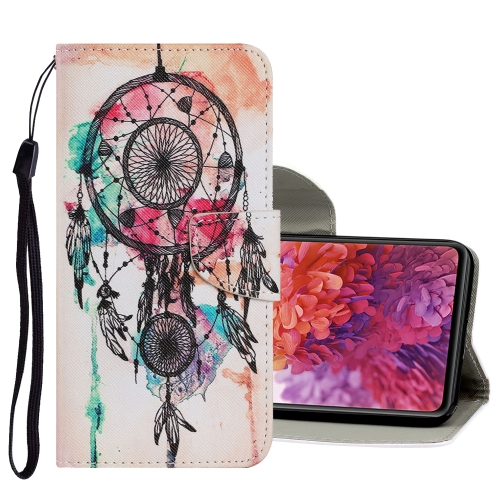 

For Samsung Galaxy S20 FE 5G / S20 Lite Coloured Drawing Pattern Horizontal Flip PU Leather Case with Holder & Card Slots & Wallet & Lanyard(Wind Chimes)