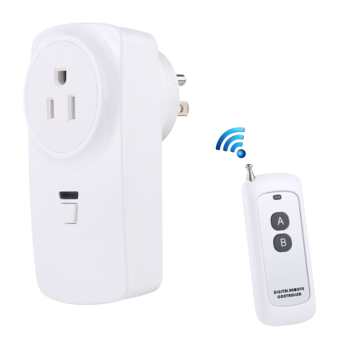 

AK-DL220 220V Smart Wireless Remote Control Socket with Remote Control, Plug Type:US Plug