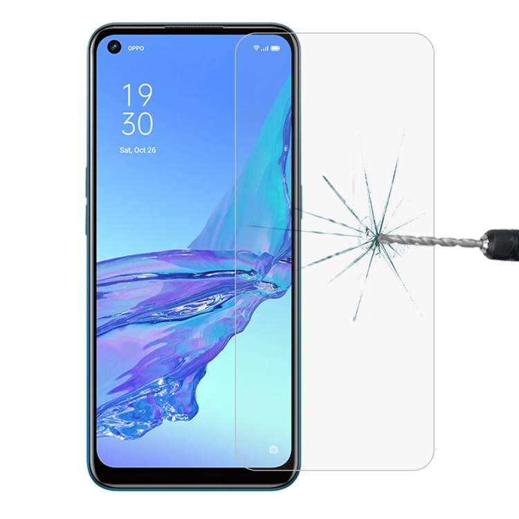

For OPPO A53 2020 0.26mm 9H 2.5D Tempered Glass Film