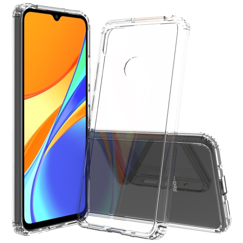 

For Xiaomi Redmi 9C Scratchproof TPU + Acrylic Protective Case(Transparent)