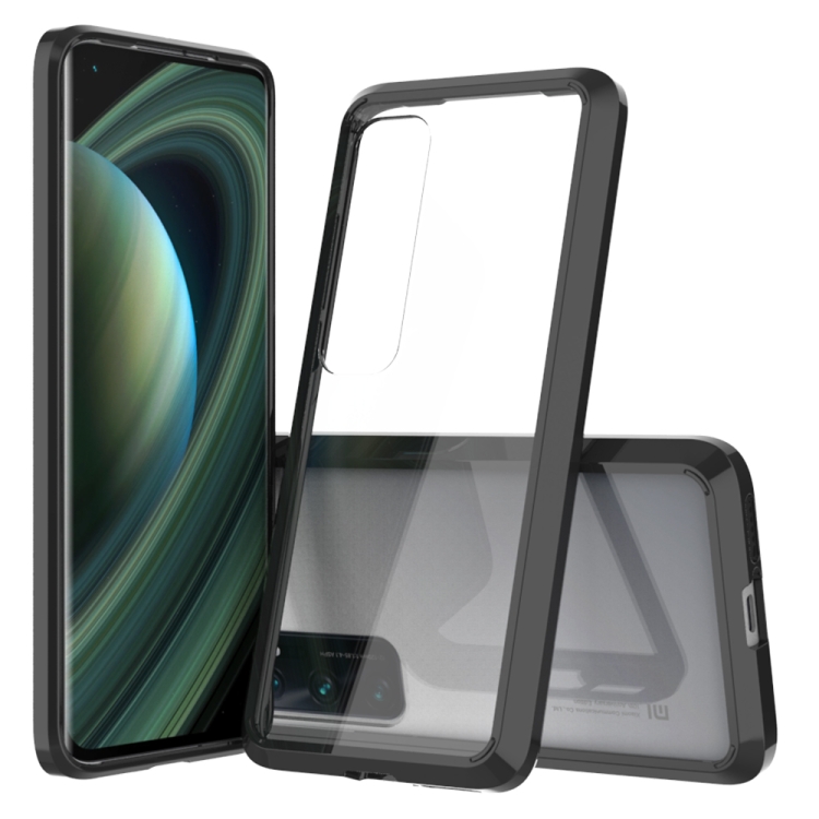 

For Xiaomi Mi 10 Ultra Scratchproof TPU + Acrylic Protective Case(Black)