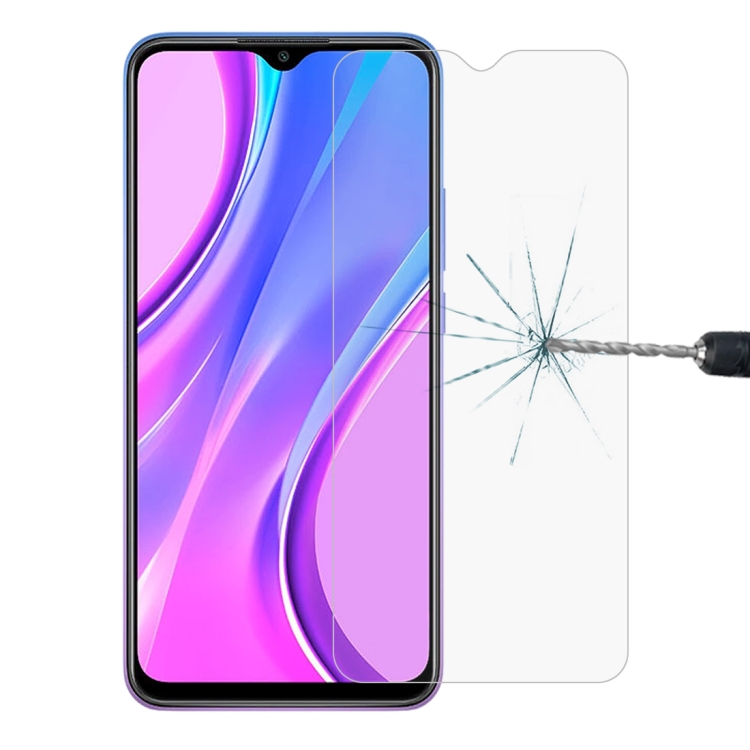 

For Xiaomi Redmi 9 (India) 0.26mm 9H 2.5D Tempered Glass Film