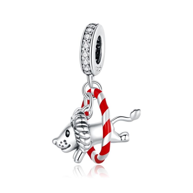 

S925 Sterling Silver Lion jumping Beads DIY Bracelet Necklace Accessories