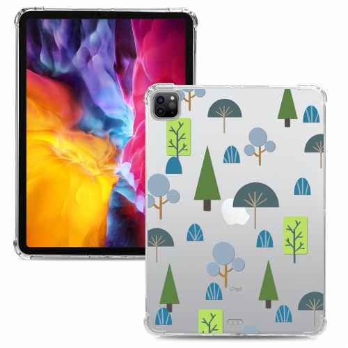 

For iPad Pro 11 inch (2020) & (2018) Painted Dropproof TPU Protective Case(Treelet)