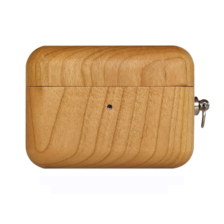 

Wooden Earphone Protective Case For AirPods Pro(Cherry)