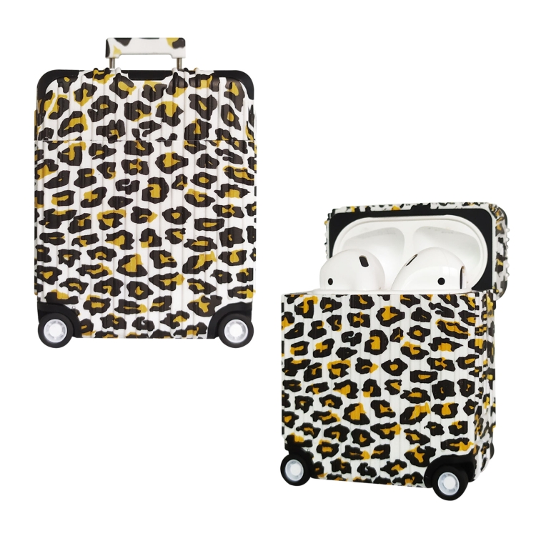 

Luggage Painted Earphone Protective Case For AirPods 1 / 2, Style:I