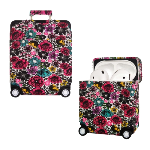 

Luggage Painted Earphone Protective Case For AirPods 1 / 2, Style:K