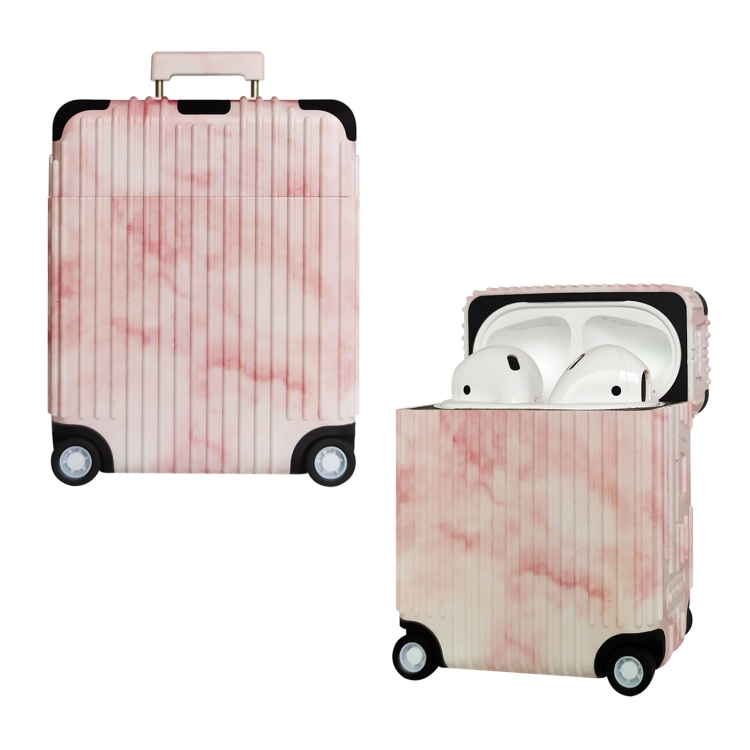 

Luggage Painted Earphone Protective Case For AirPods 1 / 2, Style:N