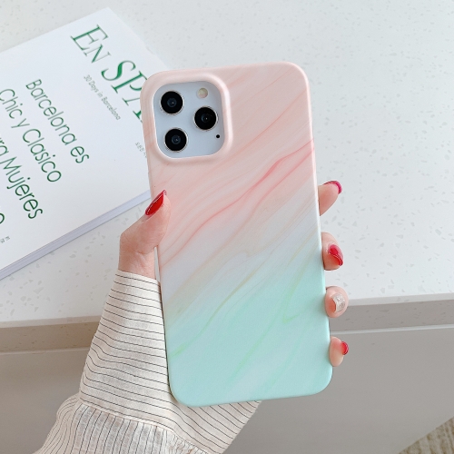 

Gradient Marble Pattern TPU Protective Case for iPhone 11 Pro(Orange Green)