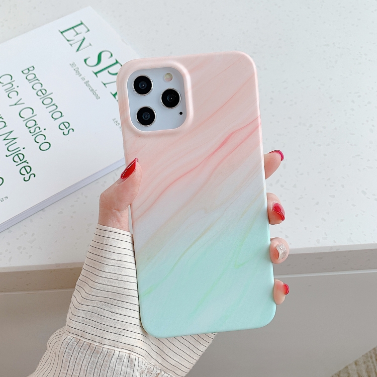

Gradient Marble Pattern TPU Protective Case for iPhone 11 Pro Max(Orange Green)