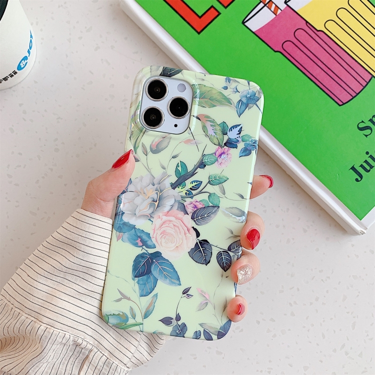 

Laser Pattern TPU Protective Case for iPhone 11 Pro Max(Rose)