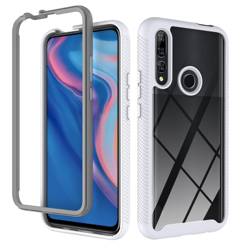 

For Huawei Y9 Prime (2019) Starry Sky Solid Color Series Shockproof PC + TPU Protective Case(White)