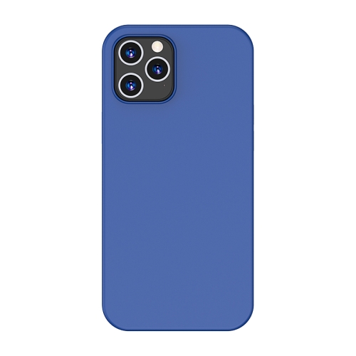 

TOTUDESIGN AA-148 Brilliant Series Shockproof Liquid Silicone Protective Case For iPhone 12 / 12 Pro(Blue)