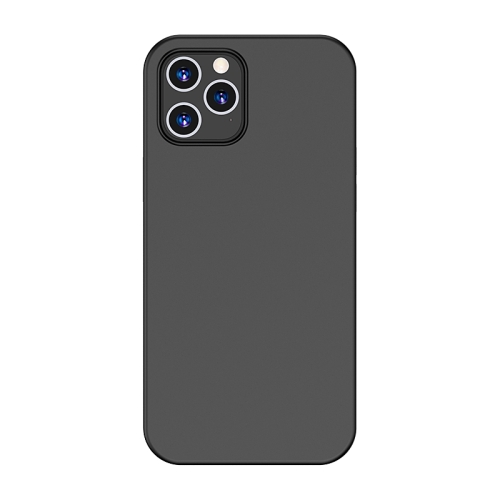 

TOTUDESIGN AA-148 Brilliant Series Shockproof Liquid Silicone Protective Case For iPhone 12 Pro Max(Black)