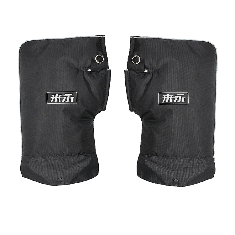 

Laiyong CS-1189B1 Motorcycle Winter Windproof Waterproof Thickened Warm Handle Cover Riding Gloves, Style: Small Mouth Version