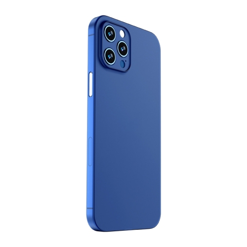 

TOTUDESIGN Soft Fiber Series Shockproof PP Protective Case For iPhone 12 Pro(Transparent Blue)