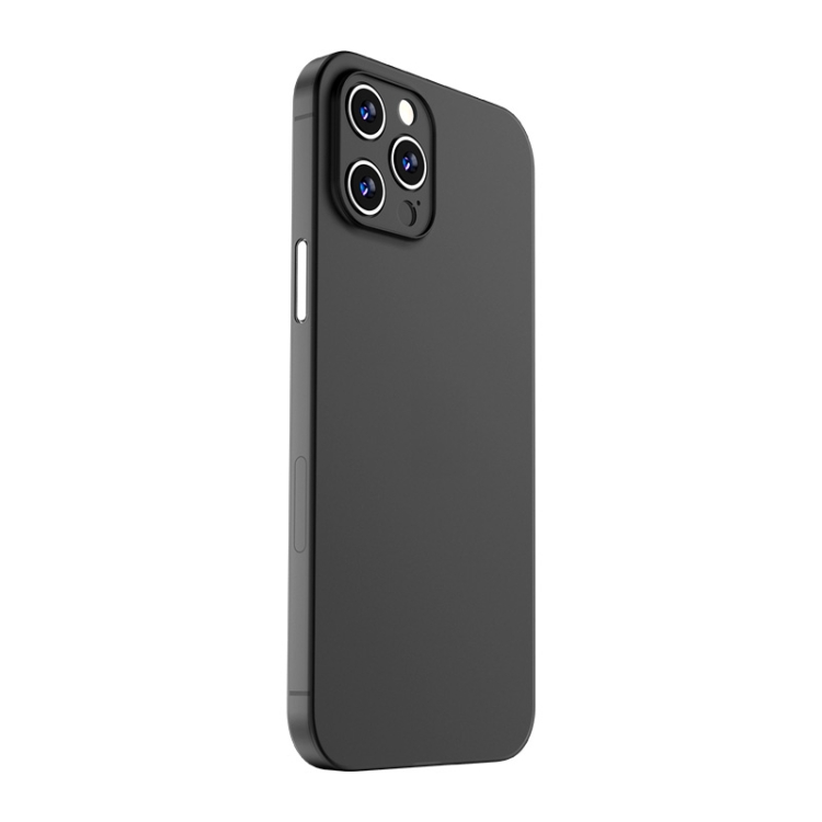 

TOTUDESIGN Soft Fiber Series Shockproof PP Protective Case For iPhone 12 mini(Transparent Black)