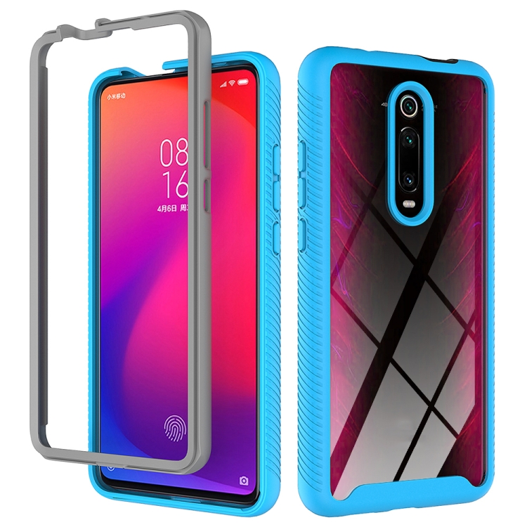 

For Xiaomi Redmi K20 / K20 Pro / Mi 9T / 9T Pro Starry Sky Solid Color Series Shockproof PC + TPU Protective Case(Sky Blue)
