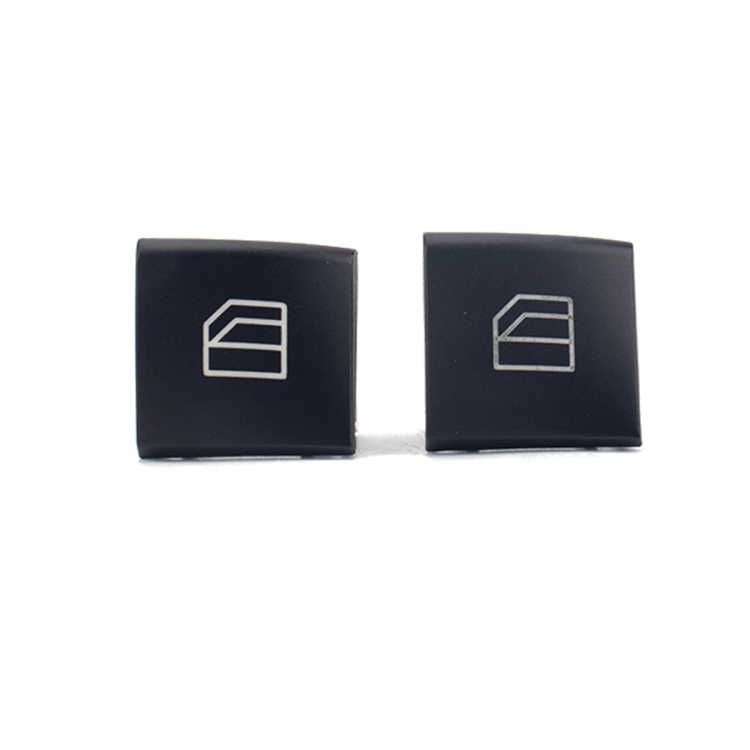 

2 PCS Car Left and Right Front Window Switch Button Front Cover for Mercedes-Benz