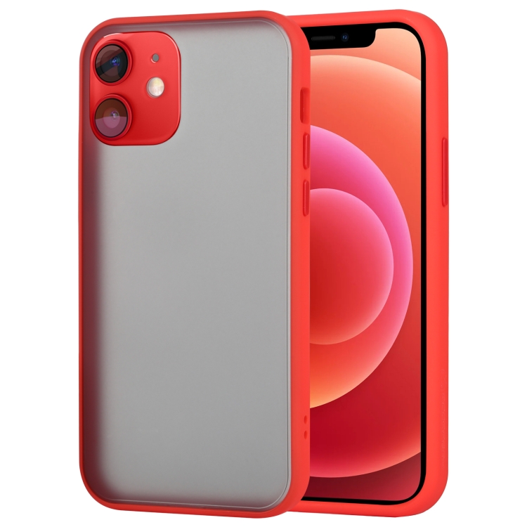 sunsky-online.com - 15% OFF by SUNSKY COUPON CODE: EDA00896001 for GOOSPERY PEACH GARDEN Shockproof Mobile Phone Protection Cover For iPhone 12 Mini(Red)
