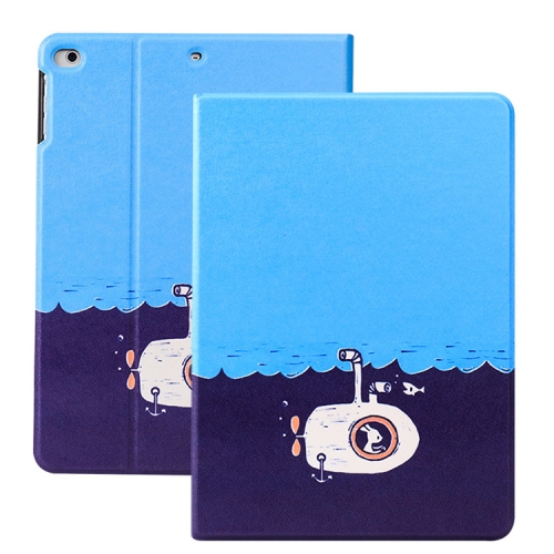 

Horizontal Flip Leather Case with Holder & Sleep / Wake-up Function For iPad 10.2 & 10.2 (2020)(Undersea Adventure)