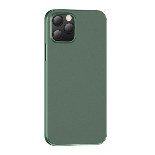 

USAMS US-BH609 Gentle Serie Ultra-thin Frosted Full Coverage Protective Case For iPhone 12 / 12 Pro(Green)