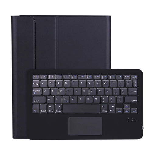 

A098B-A Detachable ABS Ultra-thin Bluetooth Keyboard + TPU Protective Case for iPad Air 4 10.9 inch (2020), with Stand & Pen Slot & Touch(Black)