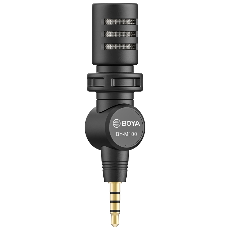 

BOYA BY-M110 3.5mm Interface Mini Omnidirectional Condenser Microphone