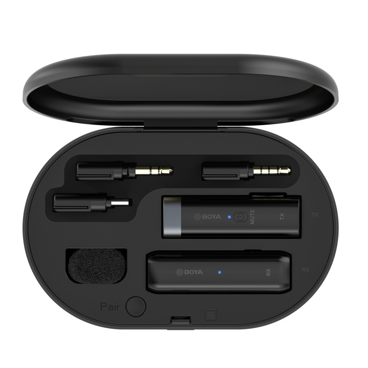 

BOYA BY-WM3U 2.4GHz Type-C / USB-C + 3.5mm Wireless Mini Microphone Set