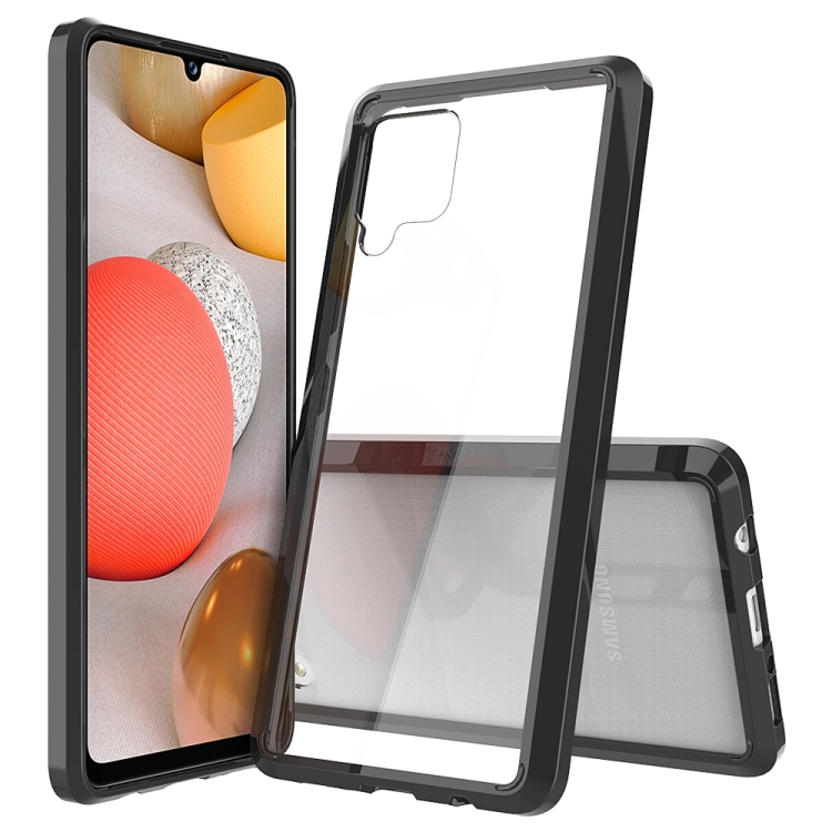 

For Samsung Galaxy A42 5G Scratchproof TPU + Acrylic Protective Case(Black)