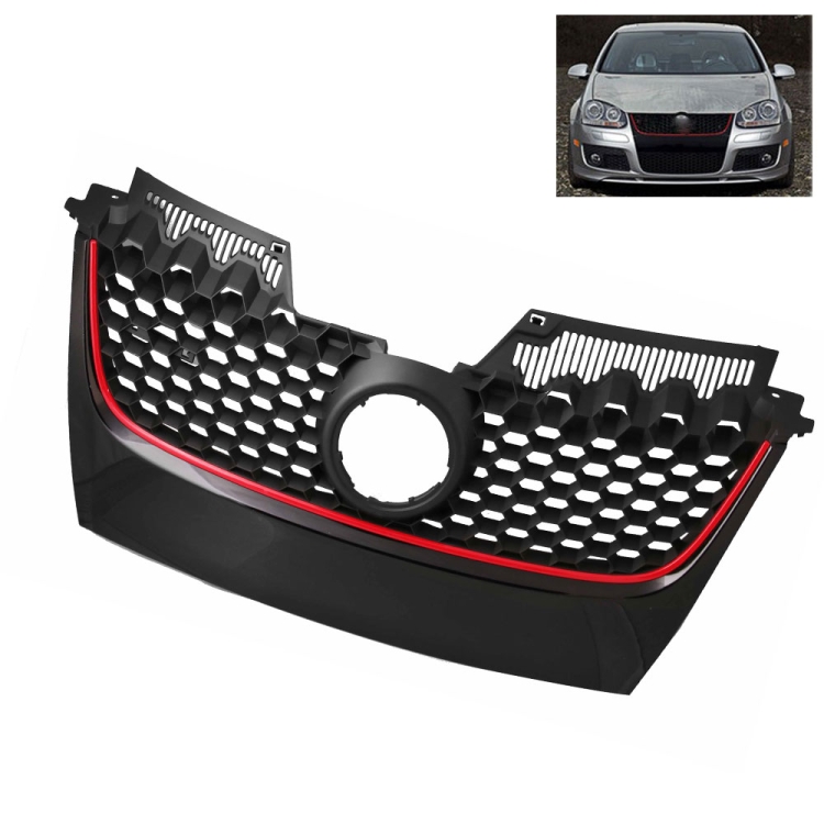 

Car Front Racing Front Grille Grid Insect Net for Volkswagen Golf 5 MK5 V GTI