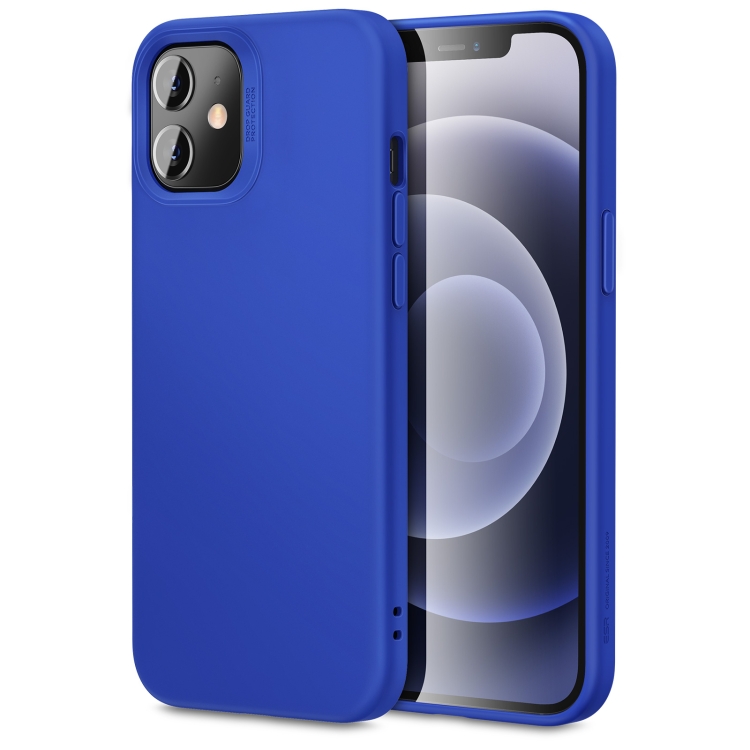 

ESR Cloud Serie Soft Liquid Silicone Protective Case For iPhone 12 mini(Blue)