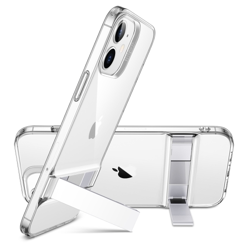 

ESR Air Shield Boost Serie TPU + Aluminium Alloy Protective Case with Metal Holder For iPhone 12 mini(Transparent)