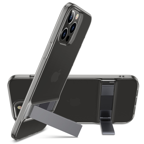 

ESR Air Shield Boost Serie TPU + Aluminium Alloy Protective Case with Metal Holder For iPhone 12 Pro Max(Black)