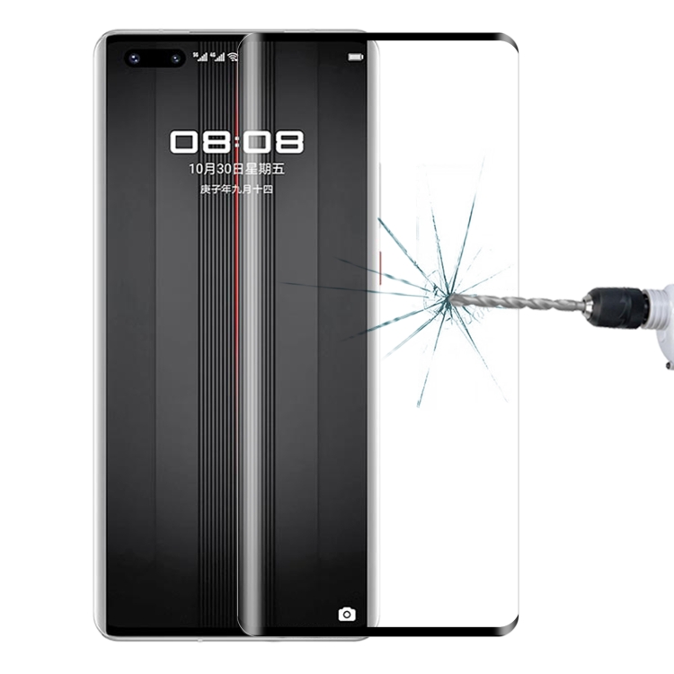 

For Huawei Mate 40 RS Porsche Design 9H 3D HD Curved Edge Tempered Glass Film